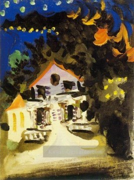 paysage pres sa maison fouras Ölbilder verkaufen - Maison 1920 Kubismus Pablo Picasso